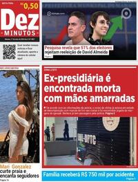Capa do jornal Dez Minutos 17/05/2024