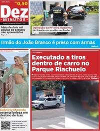 Capa do jornal Dez Minutos 01/08/2025