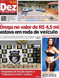 Capa do jornal Dez Minutos 01/11/2025
