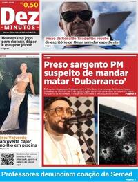 Capa do jornal Dez Minutos 02/10/2025