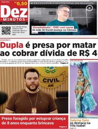 Capa do jornal Dez Minutos 02/12/2025