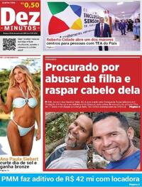 Capa do jornal Dez Minutos 03/12/2025