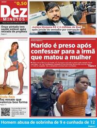 Capa do jornal Dez Minutos 04/10/2025