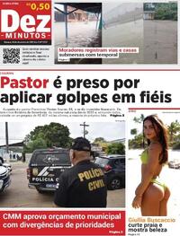Capa do jornal Dez Minutos 04/12/2025