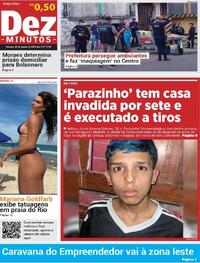 Capa do jornal Dez Minutos 05/08/2025