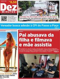 Capa do jornal Dez Minutos 05/11/2025