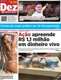 Capa do jornal Dez Minutos 05/12/2025