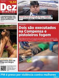 Capa do jornal Dez Minutos 06/05/2025