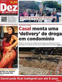 Capa do jornal Dez Minutos 06/11/2025