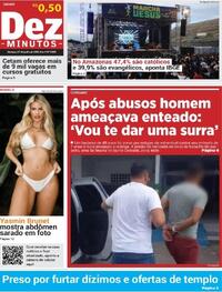 Capa do jornal Dez Minutos 07/06/2025