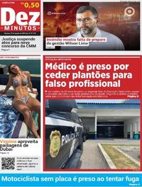 Capa do jornal Dez Minutos 07/08/2025
