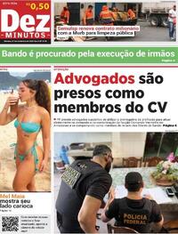 Capa do jornal Dez Minutos 07/11/2025