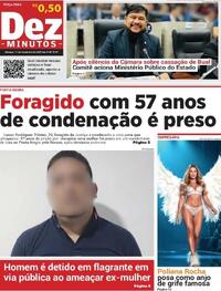 Capa do jornal Dez Minutos 11/11/2025