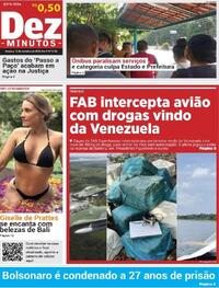 Capa do jornal Dez Minutos 12/09/2025