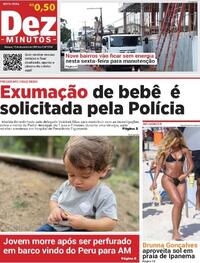 Capa do jornal Dez Minutos 12/12/2025