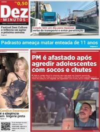 Capa do jornal Dez Minutos 13/09/2025