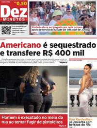 Capa do jornal Dez Minutos 13/11/2025