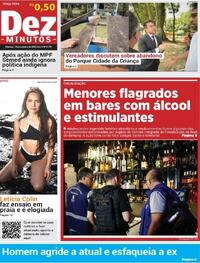 Capa do jornal Dez Minutos 14/10/2025
