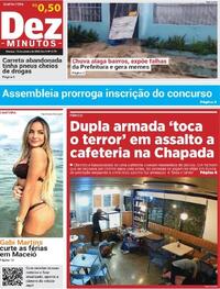Capa do jornal Dez Minutos 15/10/2025