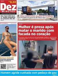 Capa do jornal Dez Minutos 16/08/2025