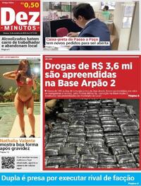 Capa do jornal Dez Minutos 16/09/2025