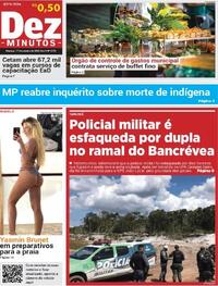 Capa do jornal Dez Minutos 17/10/2025