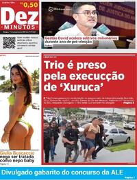 Capa do jornal Dez Minutos 17/12/2025