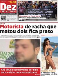 Capa do jornal Dez Minutos 18/11/2025