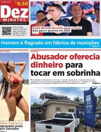 Capa do jornal Dez Minutos 18/12/2025