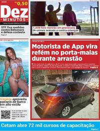 Capa do jornal Dez Minutos 19/07/2025