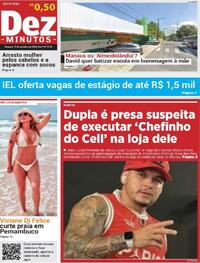 Capa do jornal Dez Minutos 19/09/2025