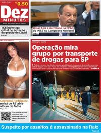Capa do jornal Dez Minutos 21/08/2025