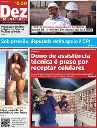 Capa do jornal Dez Minutos 22/08/2025