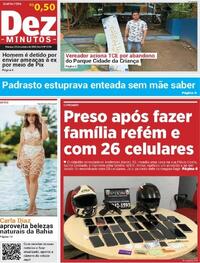 Capa do jornal Dez Minutos 22/10/2025