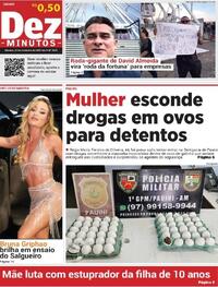 Capa do jornal Dez Minutos 22/11/2025