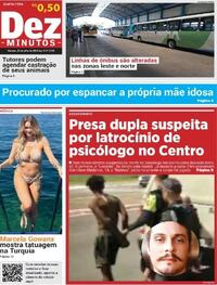 Capa do jornal Dez Minutos 23/07/2025