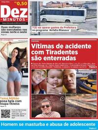 Capa do jornal Dez Minutos 23/09/2025