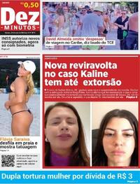 Capa do jornal Dez Minutos 24/05/2025