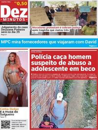 Capa do jornal Dez Minutos 24/09/2025