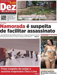 Capa do jornal Dez Minutos 24/10/2025