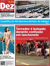 Capa do jornal Dez Minutos 25/06/2025