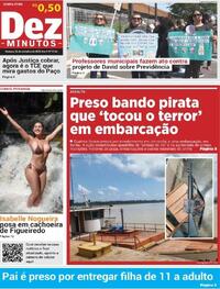 Capa do jornal Dez Minutos 25/09/2025