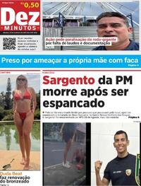 Capa do jornal Dez Minutos 25/11/2025