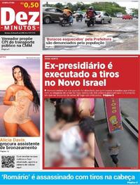 Capa do jornal Dez Minutos 26/06/2025