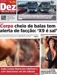 Capa do jornal Dez Minutos 26/11/2025