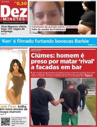 Capa do jornal Dez Minutos 27/06/2025