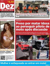 Capa do jornal Dez Minutos 27/09/2025
