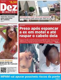 Capa do jornal Dez Minutos 29/04/2025