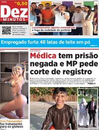 Capa do jornal Dez Minutos 29/11/2025