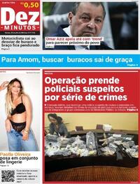 Capa do jornal Dez Minutos 30/07/2025